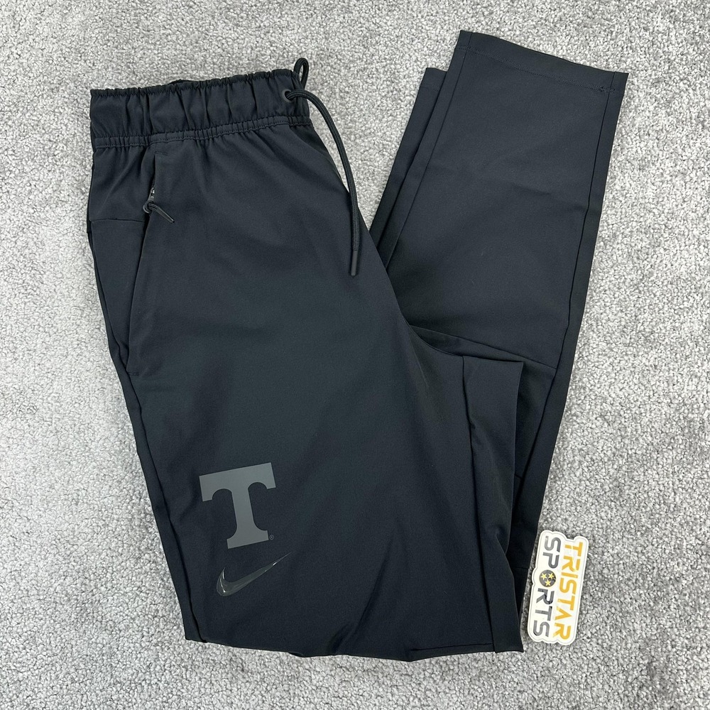 Tennessee Volunteers Pants Mens Small Black NCAA Football Dri-FIT Joggers Nike